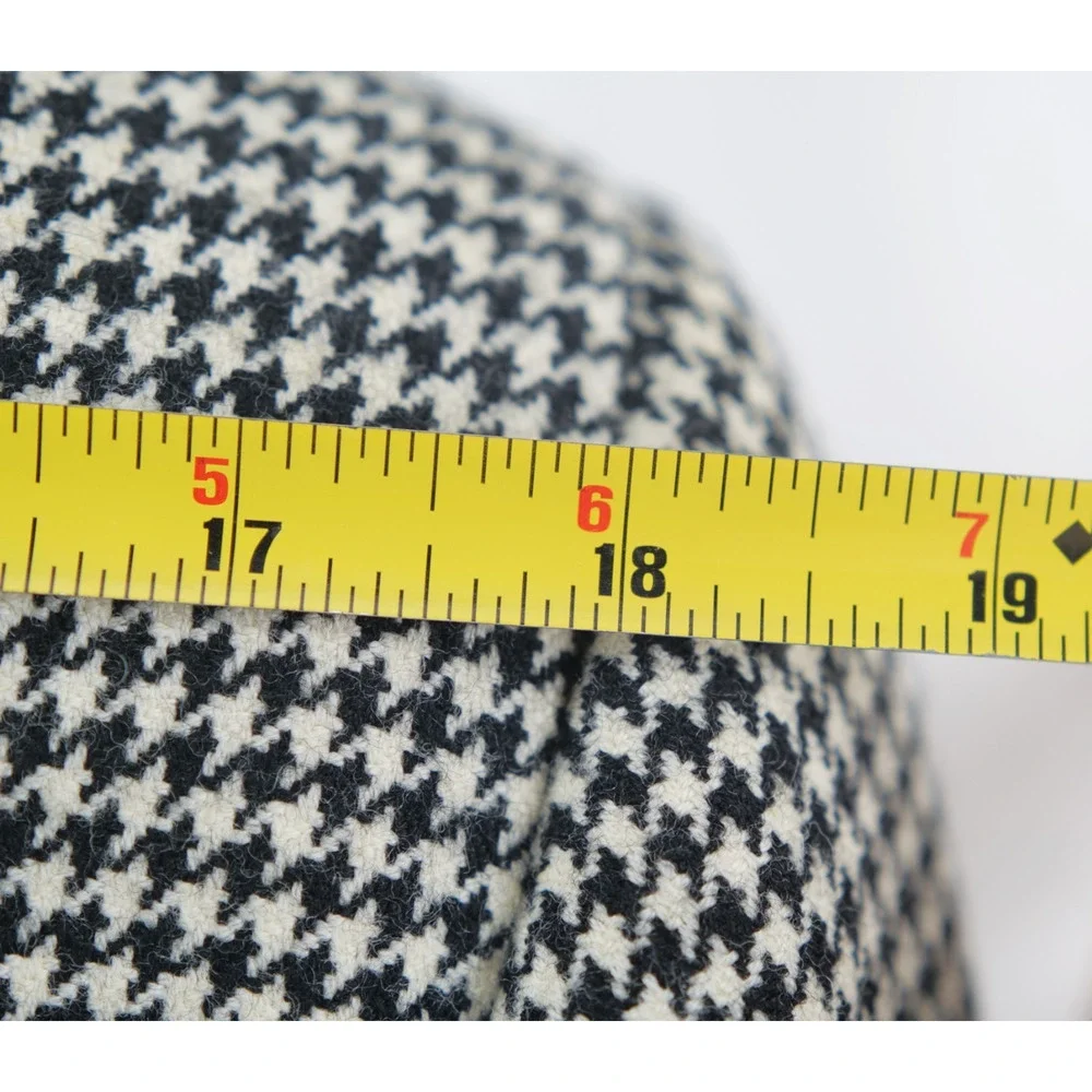 Vintage H. HUNTSMAN & SONS Houndstooth Blazer 42R Made in England Suit Jacket